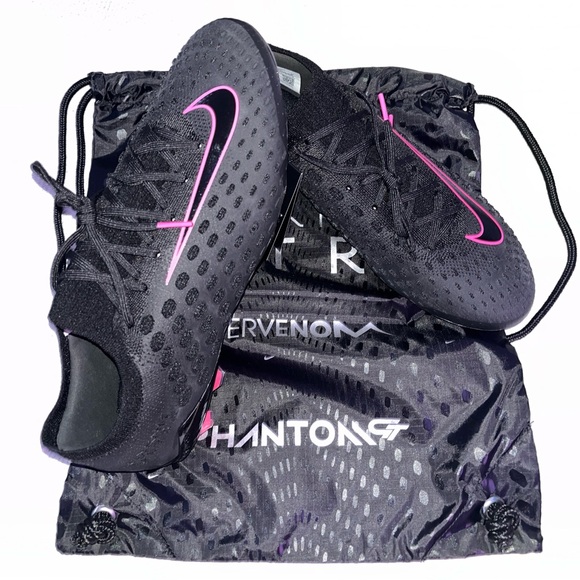 Nike Phantom Ultra Venom 'Black Pink Blast' FG Size 11 Soccer Cleats. - Picture 8 of 11